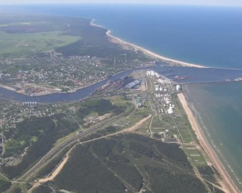 Ventspils no putna lidojuma/Ventas Balss