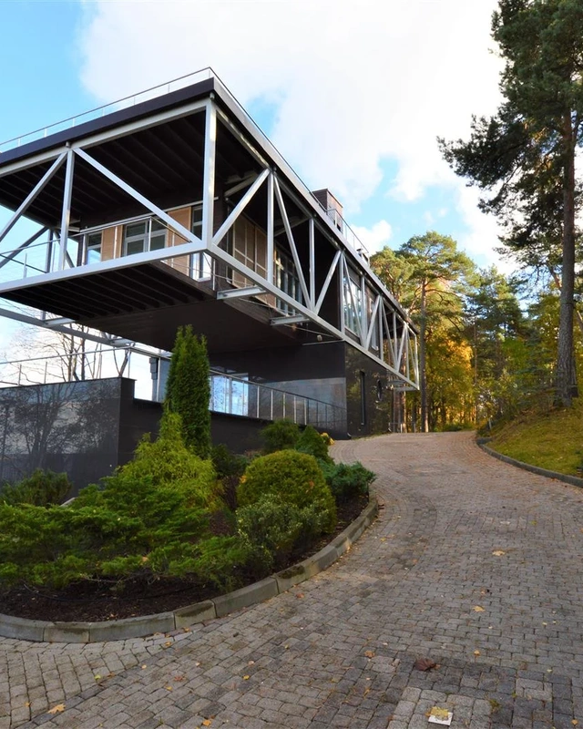 Māja Ķīšezera krastā